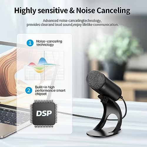 LIANGSTAR USB Computer Microphone image