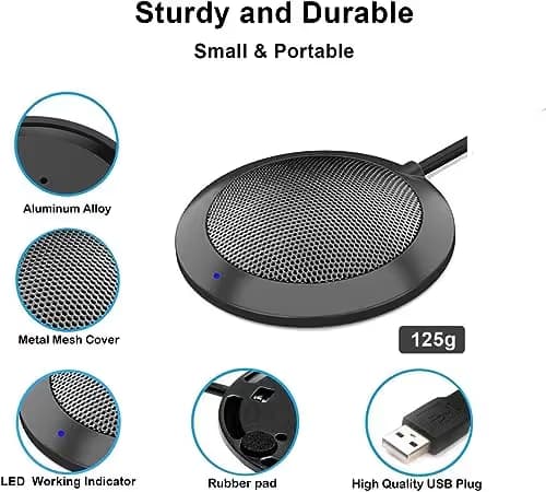 TKGOU Conference USB Microphone (No Speakers Included) image