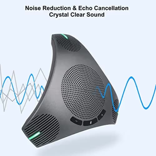 USB Conference Speaker and Microphone with USB Hub image