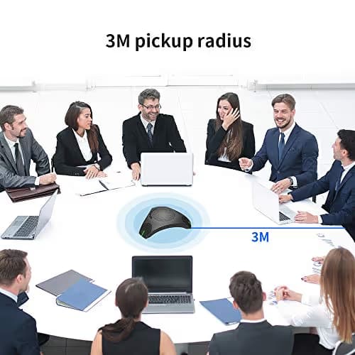 USB Conference Speaker and Microphone with USB Hub image