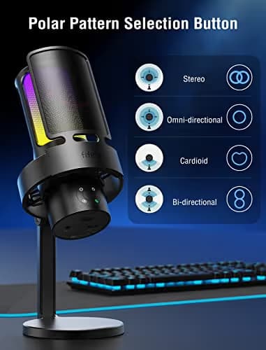 FIFINE AmpliGame A8 Plus USB Microphone image