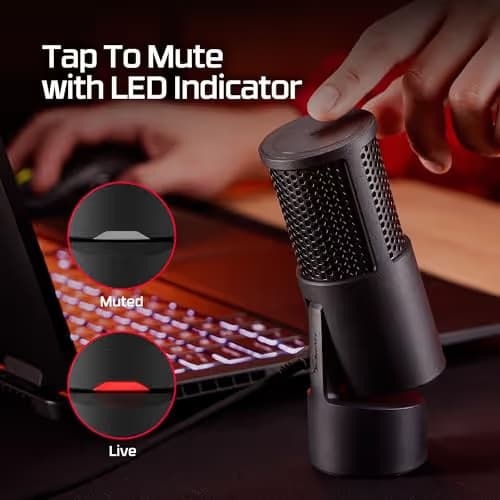 HyperX SoloCast 2 USB Condenser Microphone - Black image