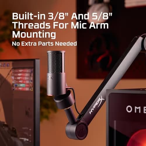 HyperX SoloCast 2 USB Condenser Microphone - Black image
