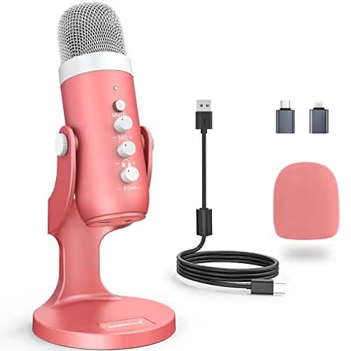 ZealSound K66 Microphone - Pink main image