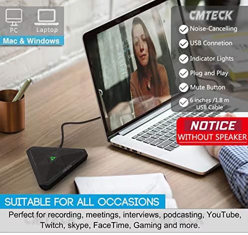 CMTECK Conference USB Microphone (No Speaker) image