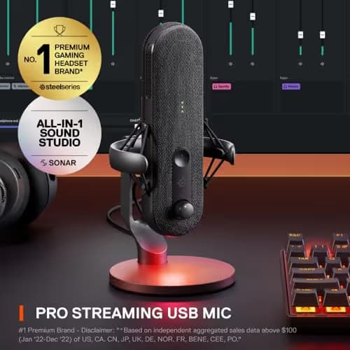 SteelSeries Alias USB Microphone image