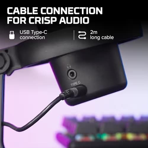 HyperX DuoCast RGB USB Microphone image
