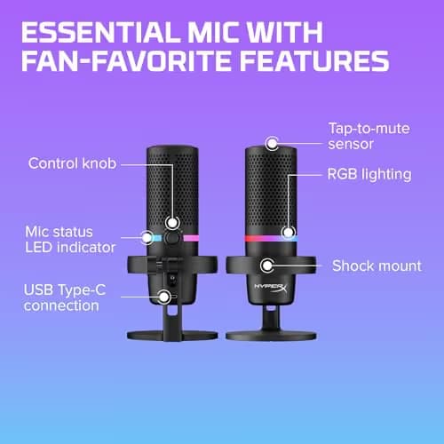 HyperX DuoCast RGB USB Microphone image