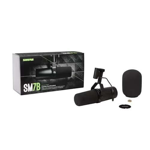 Shure SM7B Dynamic Studio Microphone image