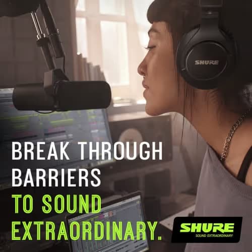 Shure SM7B Dynamic Studio Microphone image