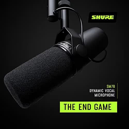 Shure SM7B Dynamic Studio Microphone image