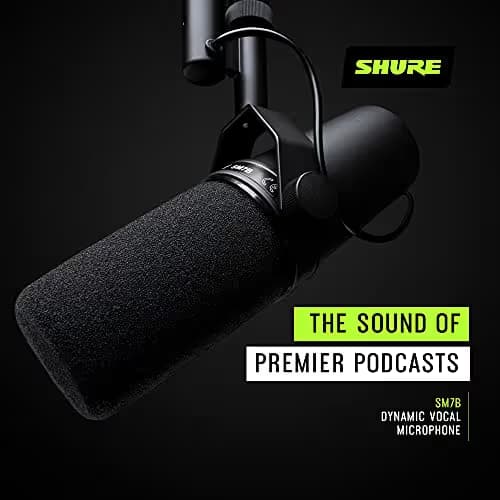 Shure SM7B Dynamic Studio Microphone image