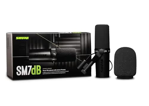 Shure SM7dB Dynamic Vocal Microphone image