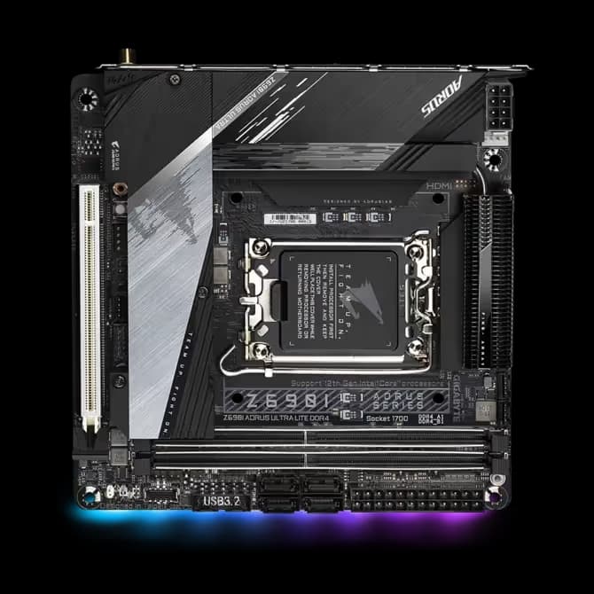 Gigabyte Z690I AORUS ULTRA LITE DDR4 image