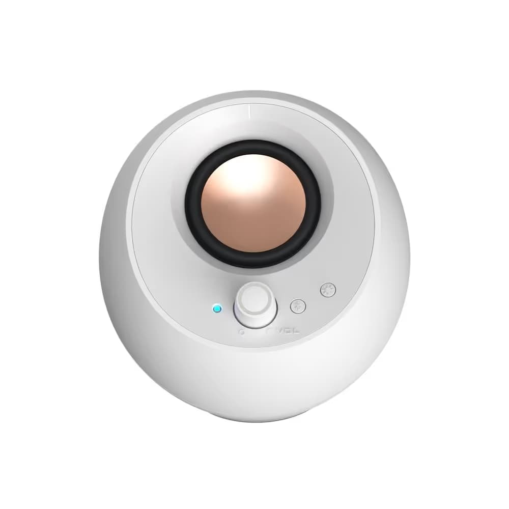 Creative Pebble Pro Minimalist 2.0 USB-C Computer Speakers White image