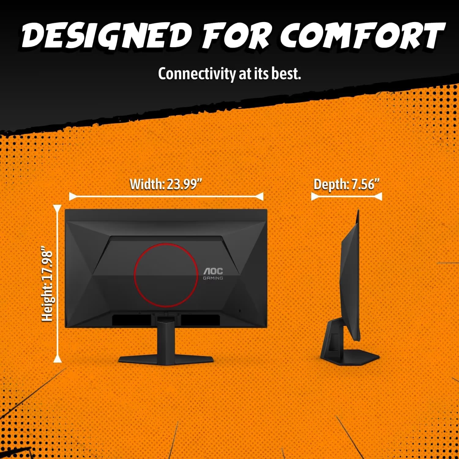 AOC Q27G41ZE 27-inch QHD 240Hz IPS Monitor G-Sync image