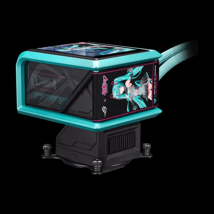 ASUS ROG RYUO IV 360 ARGB Hatsune Miku Edition image
