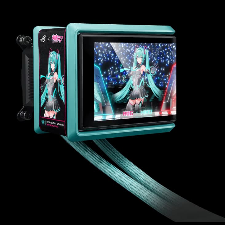 ASUS ROG RYUO IV 360 ARGB Hatsune Miku Edition image