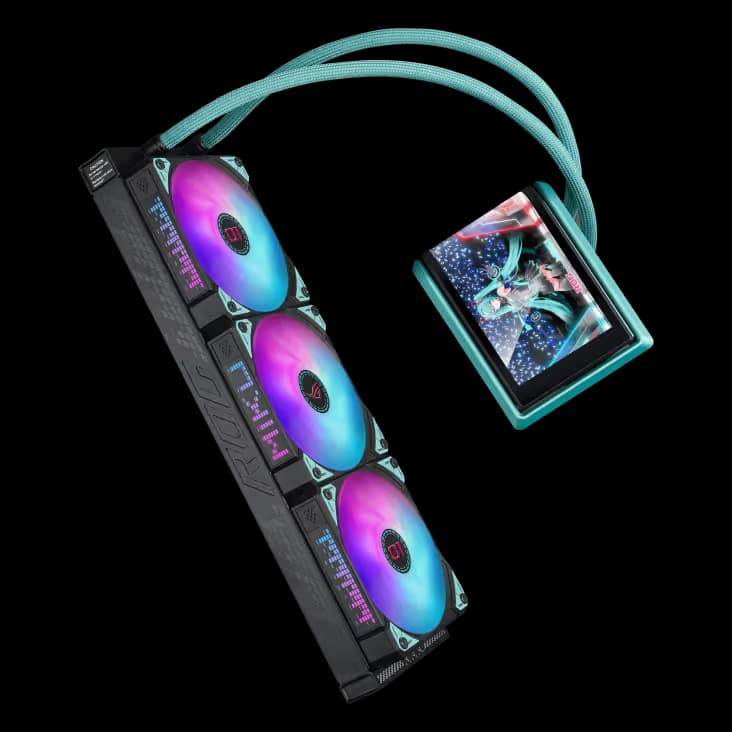 ASUS ROG RYUO IV 360 ARGB Hatsune Miku Edition image
