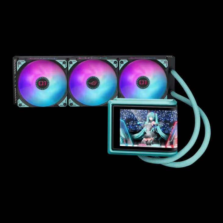 ASUS ROG RYUO IV 360 ARGB Hatsune Miku Edition image