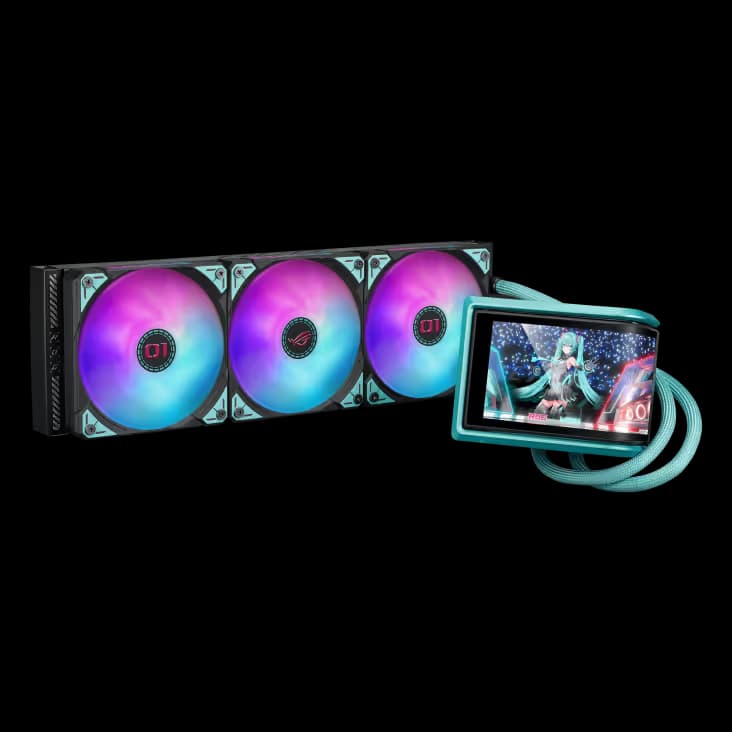 ASUS ROG RYUO IV 360 ARGB Hatsune Miku Edition image