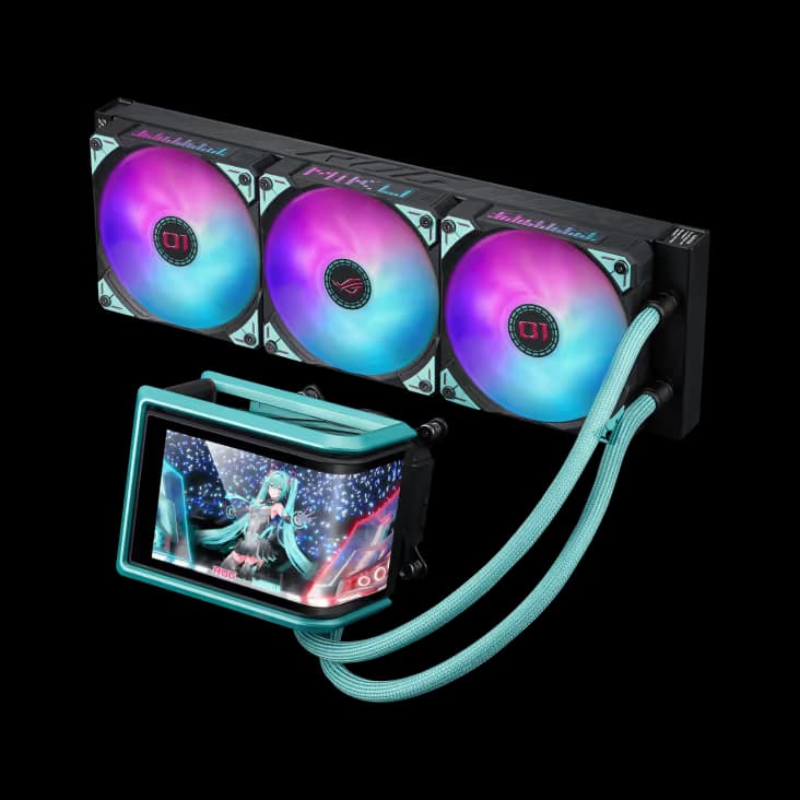 ASUS ROG RYUO IV 360 ARGB Hatsune Miku Edition main image