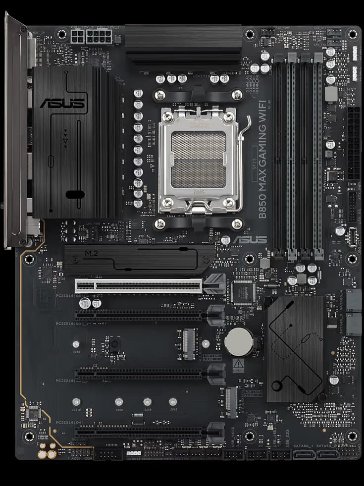 ASUS B850 MAX GAMING WIFI image
