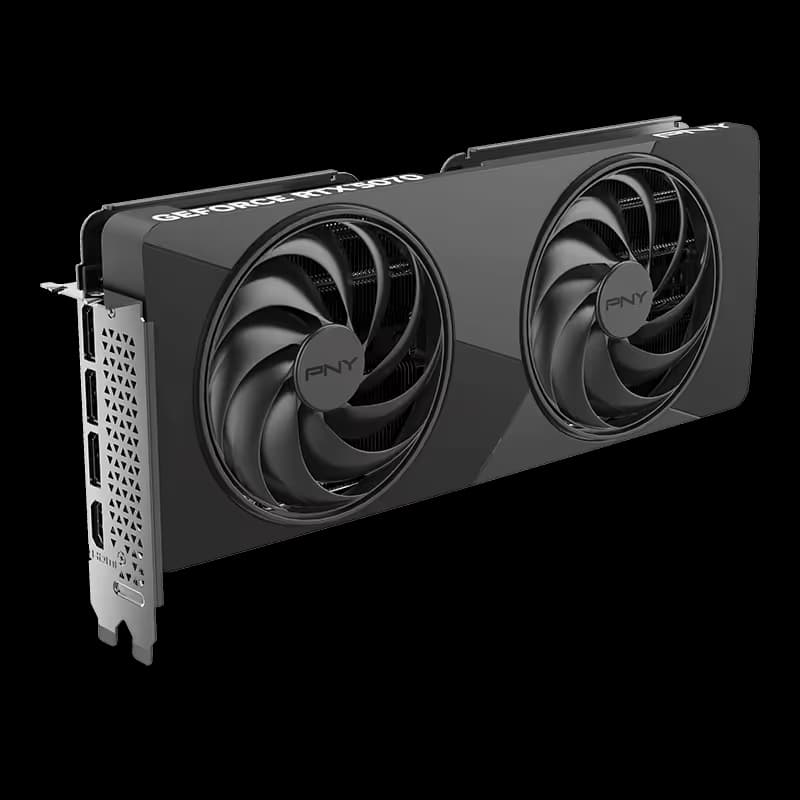 PNY GeForce RTX 5070 Dual-Fan Slim Overclocked image