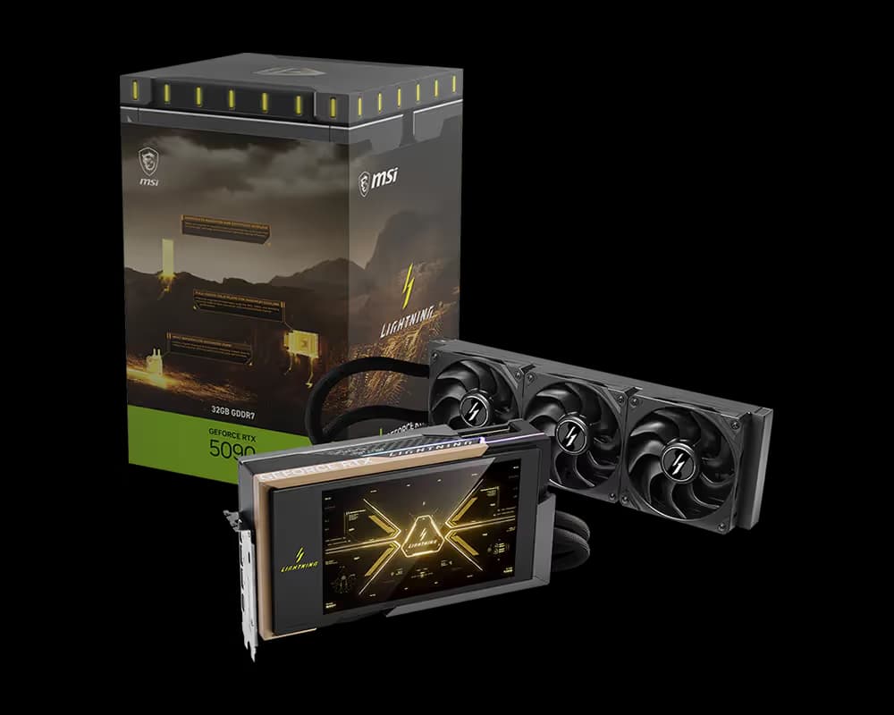 MSI GeForce RTX 5090 32G LIGHTNING Z image