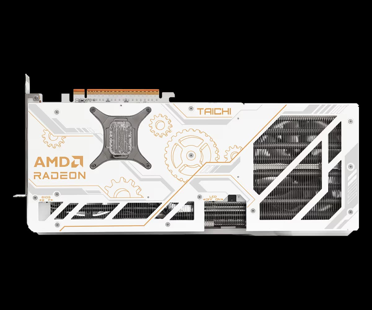 ASRock AMD Radeon RX 9070 XT Taichi White 16GB OC image