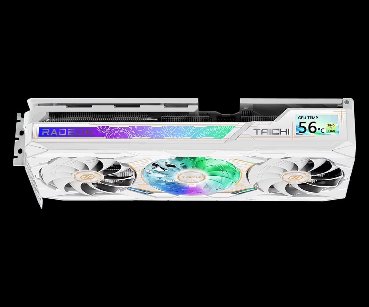 ASRock AMD Radeon RX 9070 XT Taichi White 16GB OC image