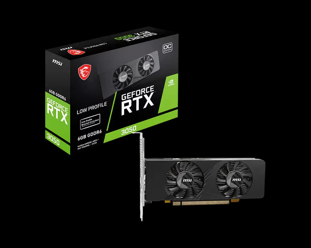 MSI GeForce RTX 3050 LP E 6GB image