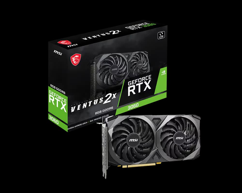 MSI GeForce RTX 3060 VENTUS 2X 8G image