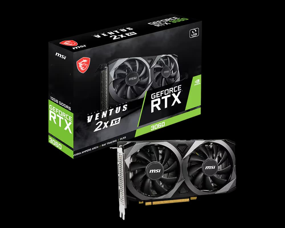 MSI GeForce RTX 3060 VENTUS 2X XS 12GB image