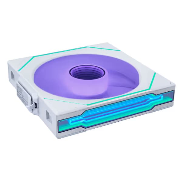 Lian Li Uni Fan SL-Infinity 120mm White ARGB Reverse Blade 3 Pack image