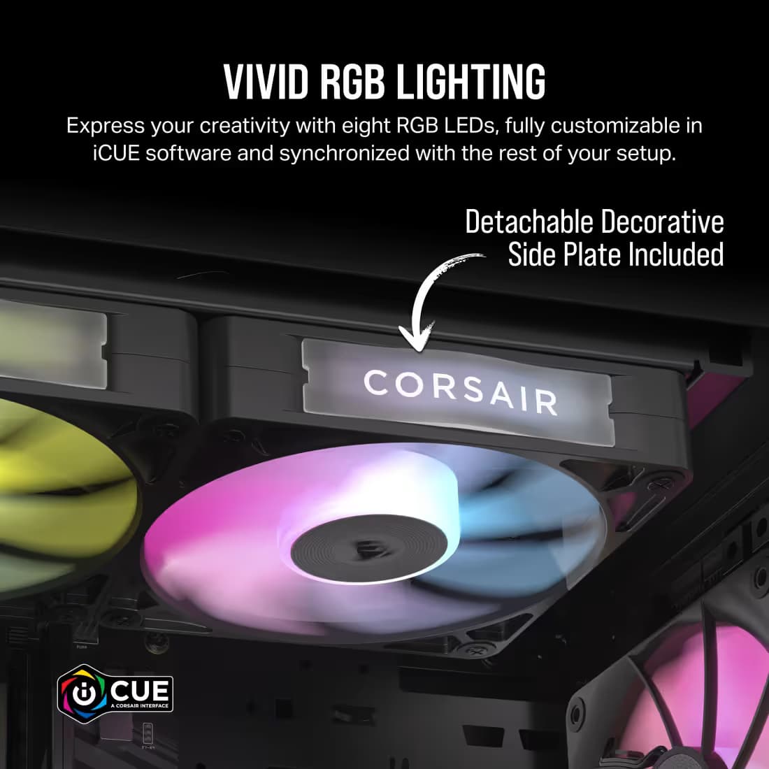 Corsair iCUE RX140 140mm Black RGB 1-Pack image