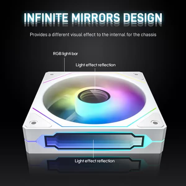 Darkrock F120 White 3-Pack image