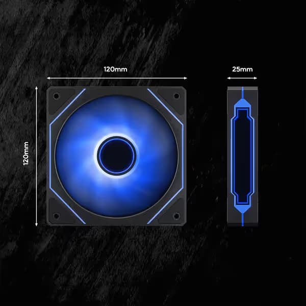 Darkrock F120 Black 6-Pack image