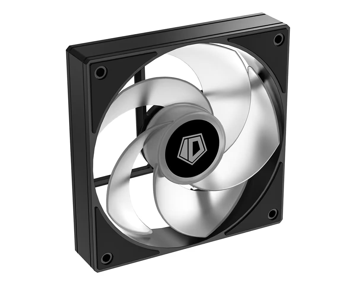 ID Cooling AS-120-ARGB-KR PWM Fan Black Reverse Blade image
