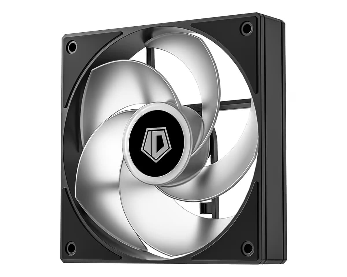 ID Cooling AS-120-ARGB-KR PWM Fan Black Reverse Blade image