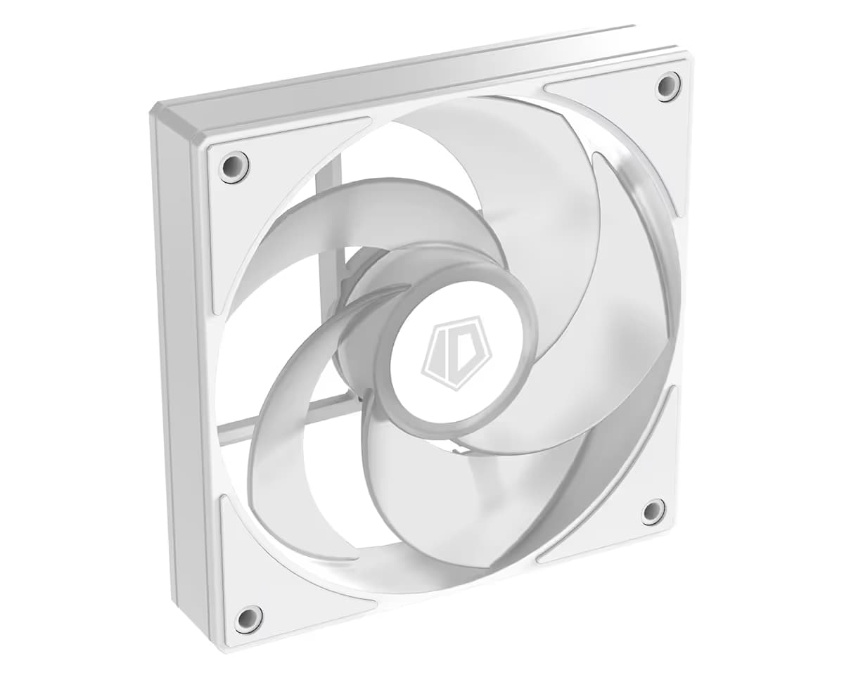 ID Cooling AS-120-ARGB-WR PWM Fan White Reverse Blade image