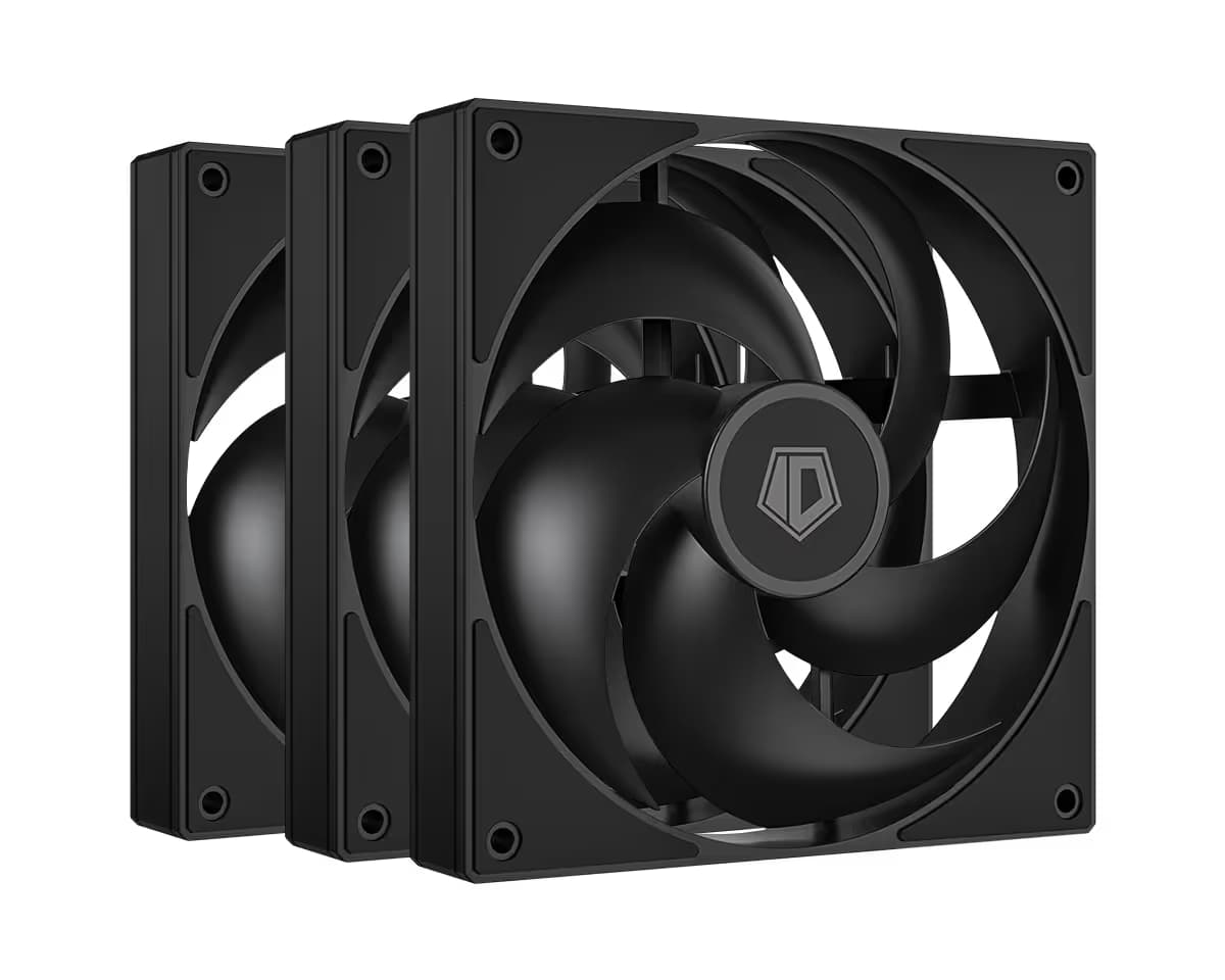 ID-COOLING AS-120-K-TRIO Pack of 3 Black PWM main image