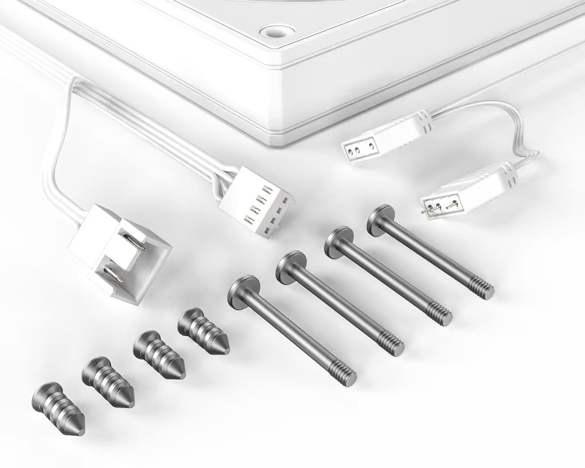 ID-COOLING AS-120-W Trio Pack of 3 White PWM image