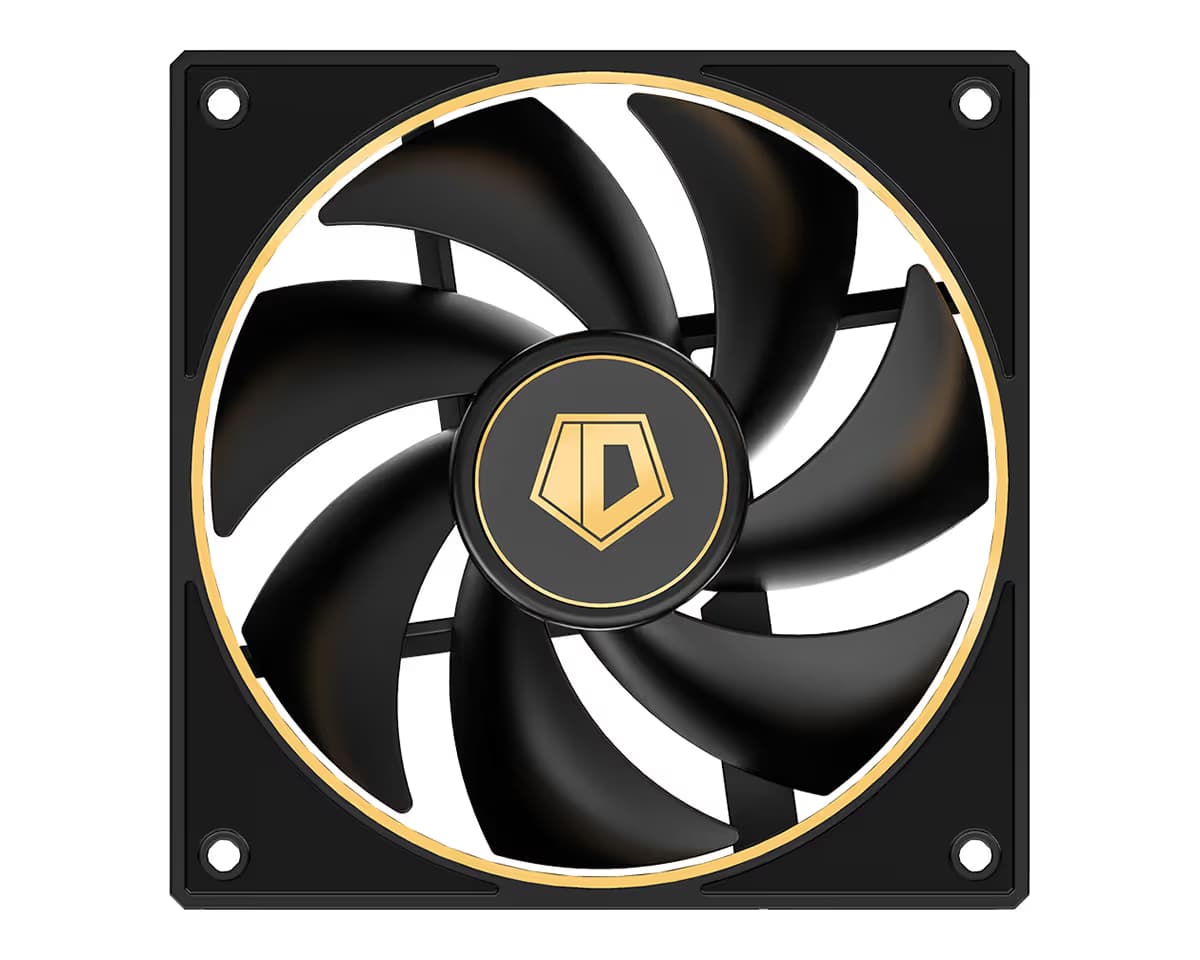 ID COOLING AF-127-GDL Gold/Black 120mm PWM image