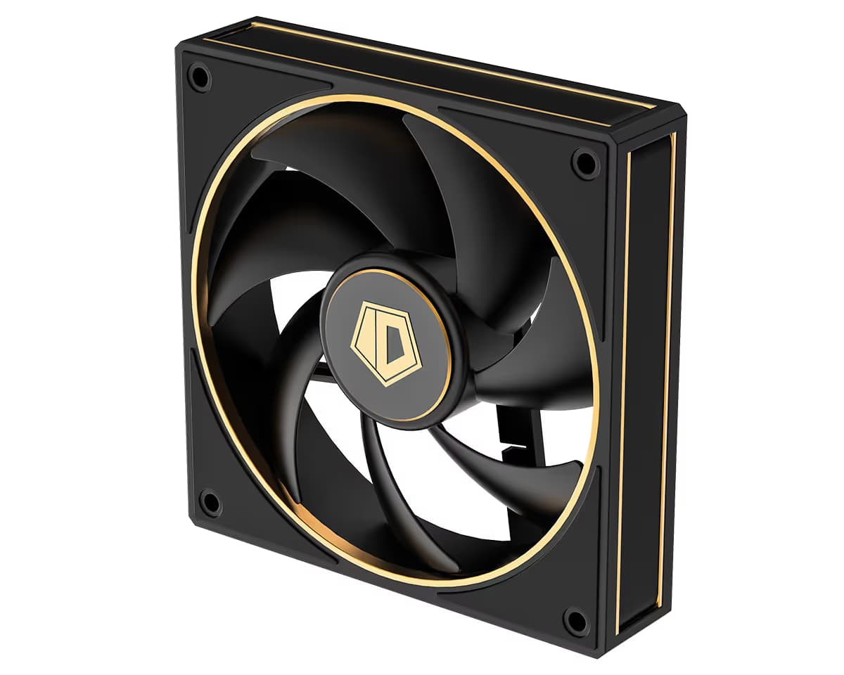 ID COOLING AF-127-GDL Gold/Black 120mm PWM image