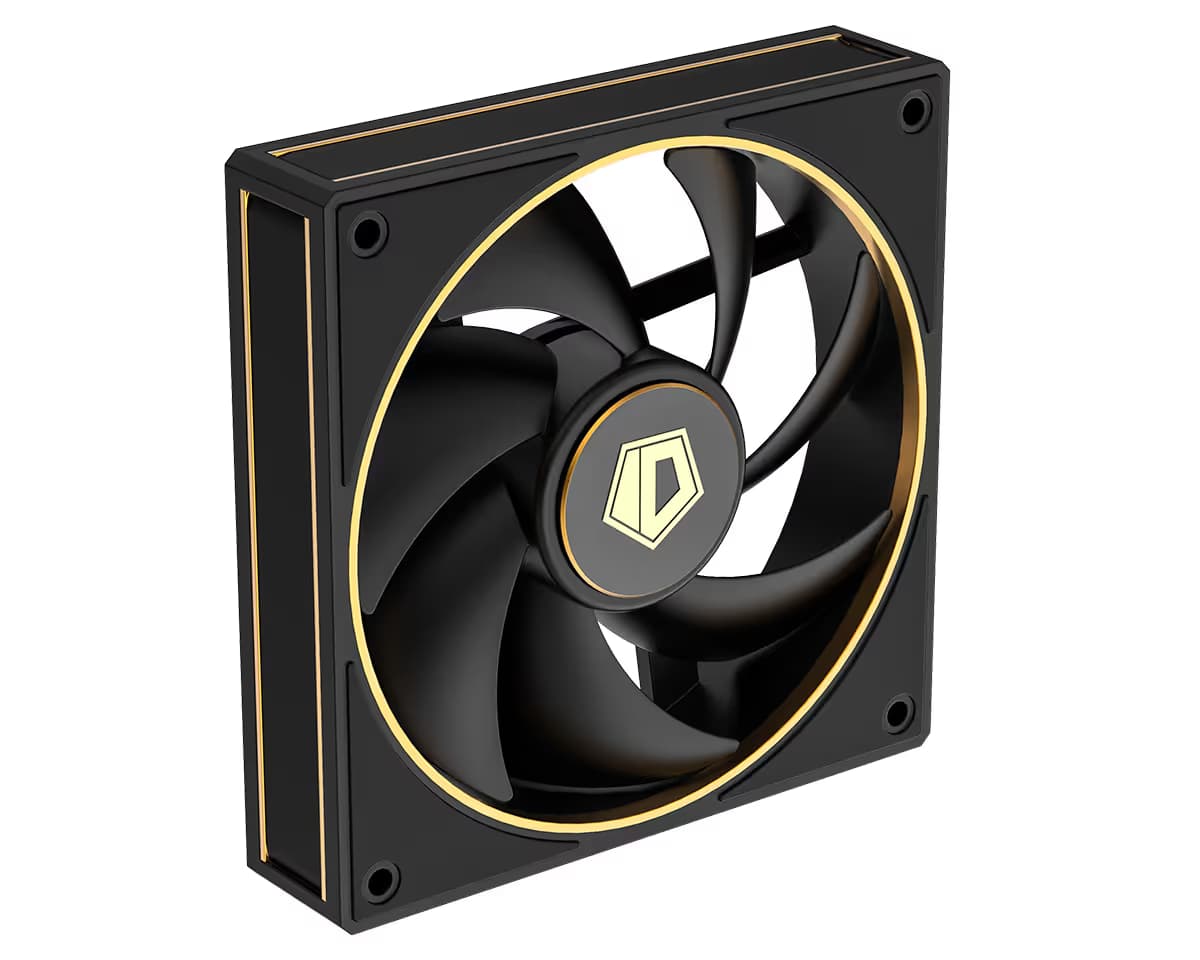 ID COOLING AF-127-GDL Gold/Black 120mm PWM image