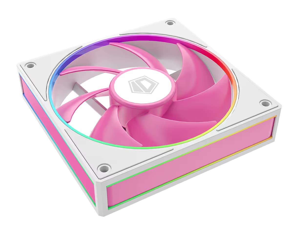 ID COOLING AF-127 PINK Trio 120mm PWM image