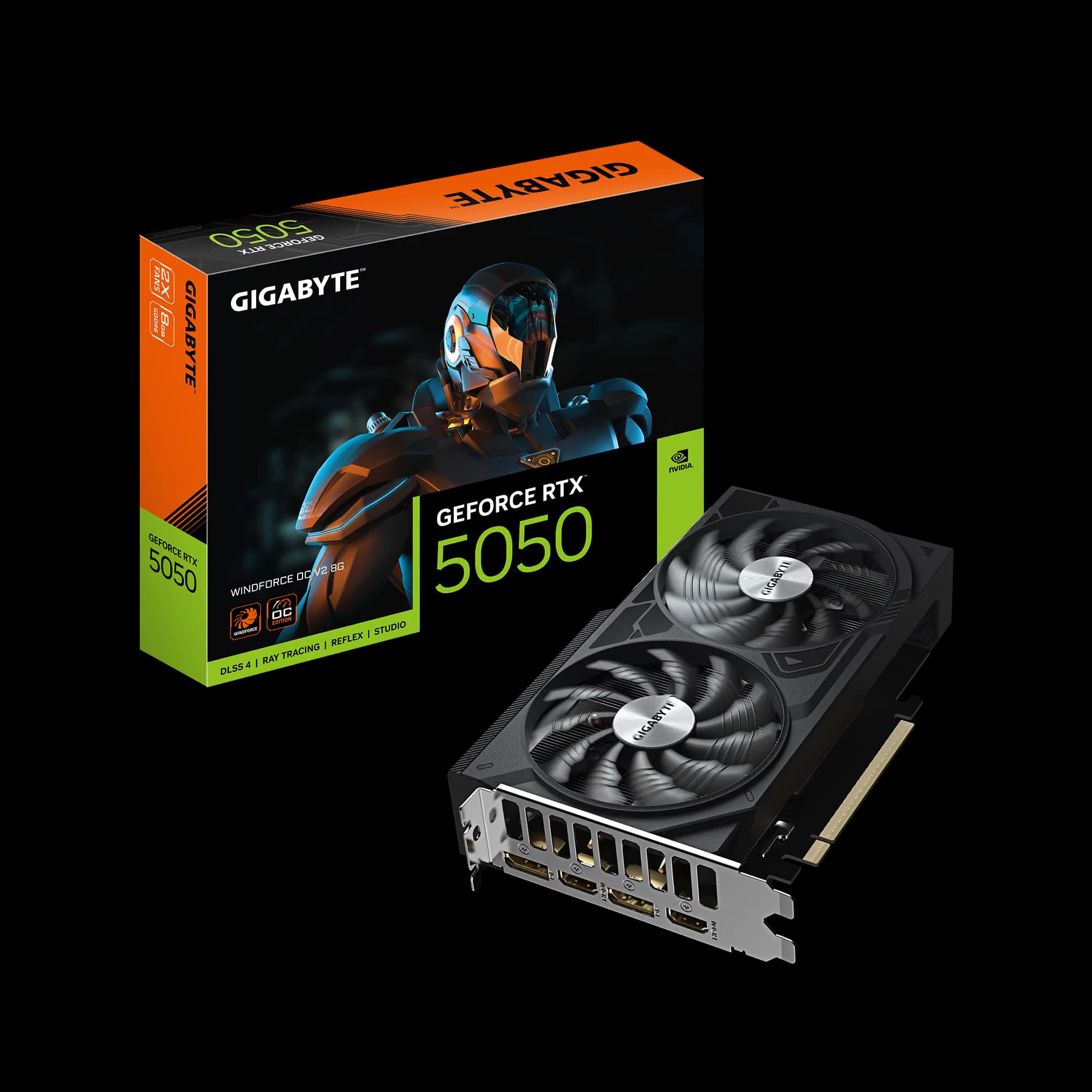 Gigabyte GeForce RTX 5050 WINDFORCE OC V2 8G image