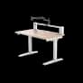 Platform:4 Desk Wood, Light Pine Stain image