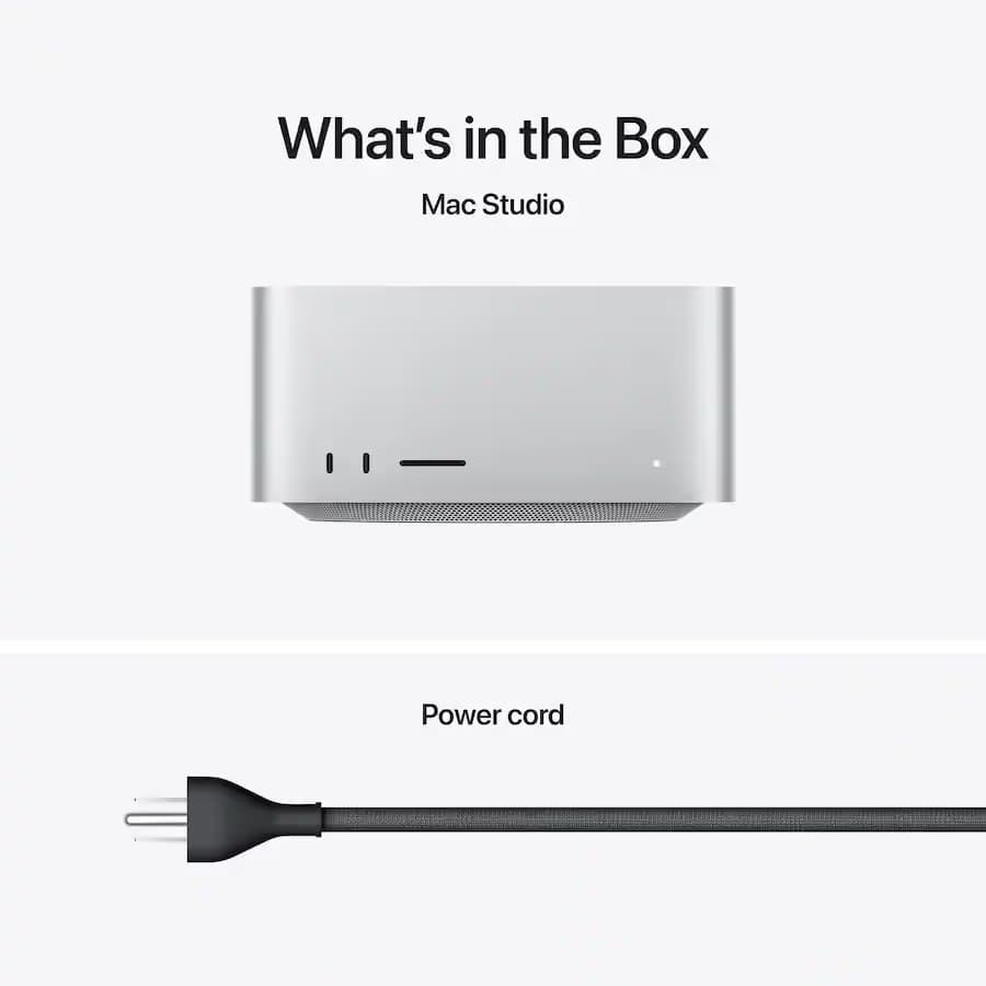 Apple Mac Studio (M4 Max, 36GB Unified Memory, 512GB SSD, 2025) image